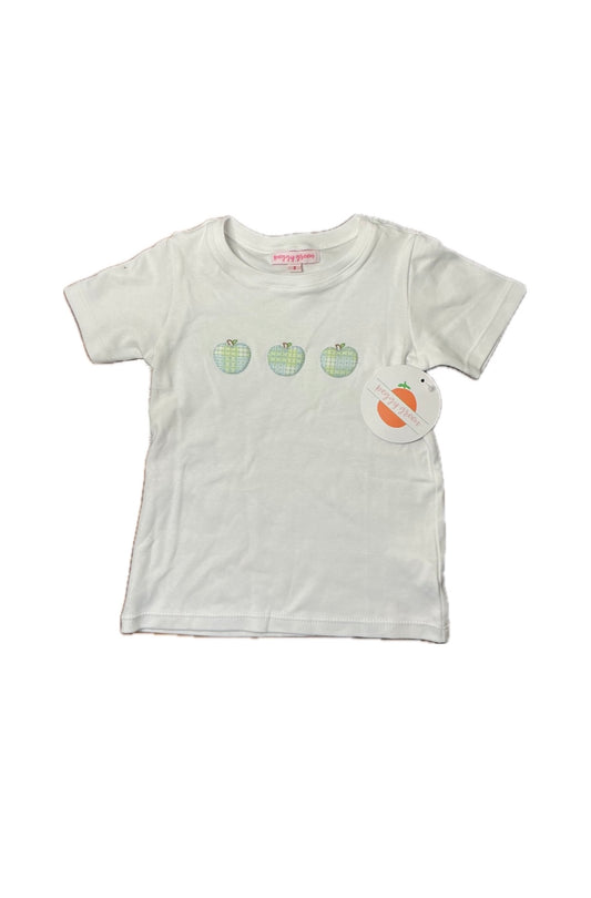 Peggy Green Gingham Apple Tee