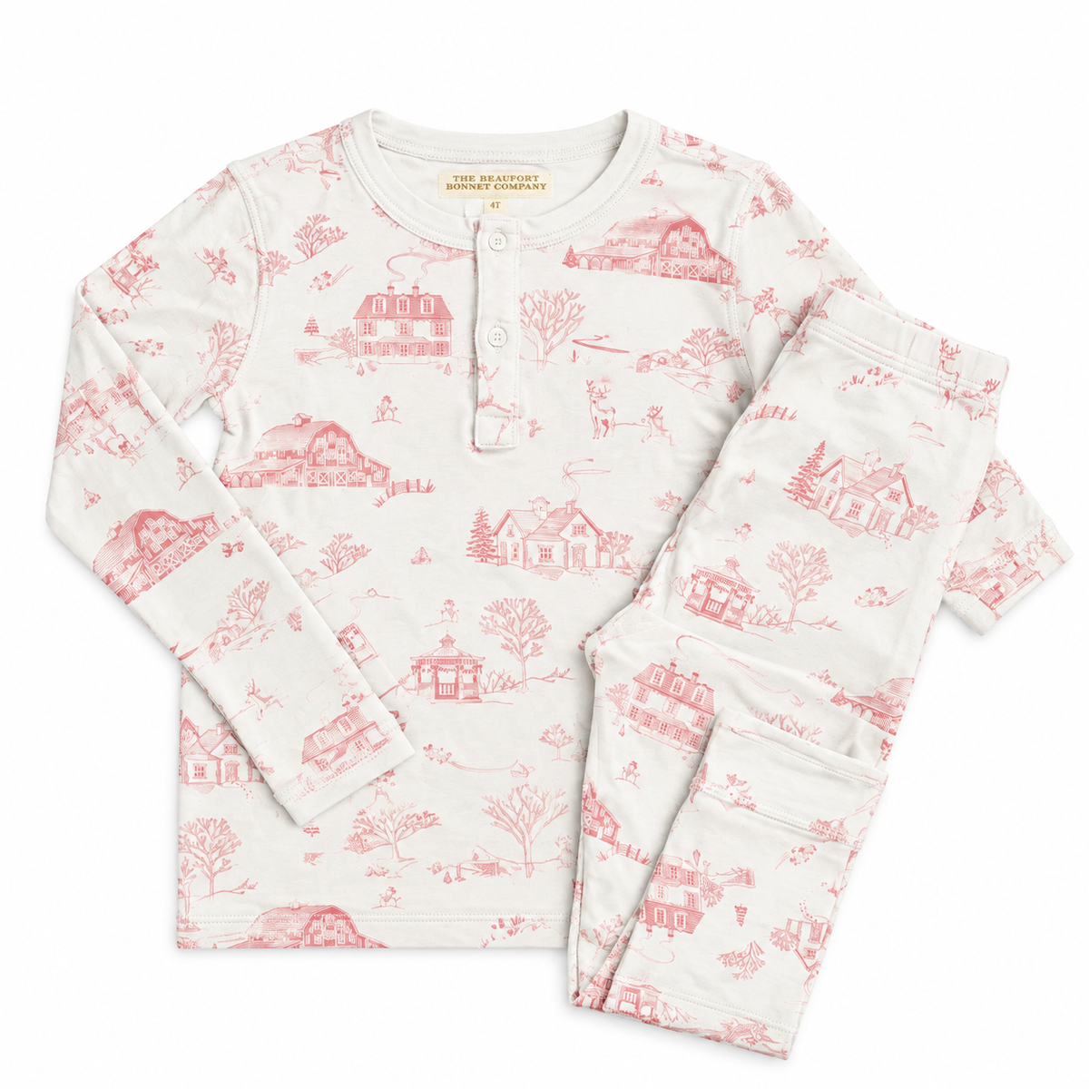 6 TBBC  Sara Jane’s Sweet Dream Set Toile Pajamas