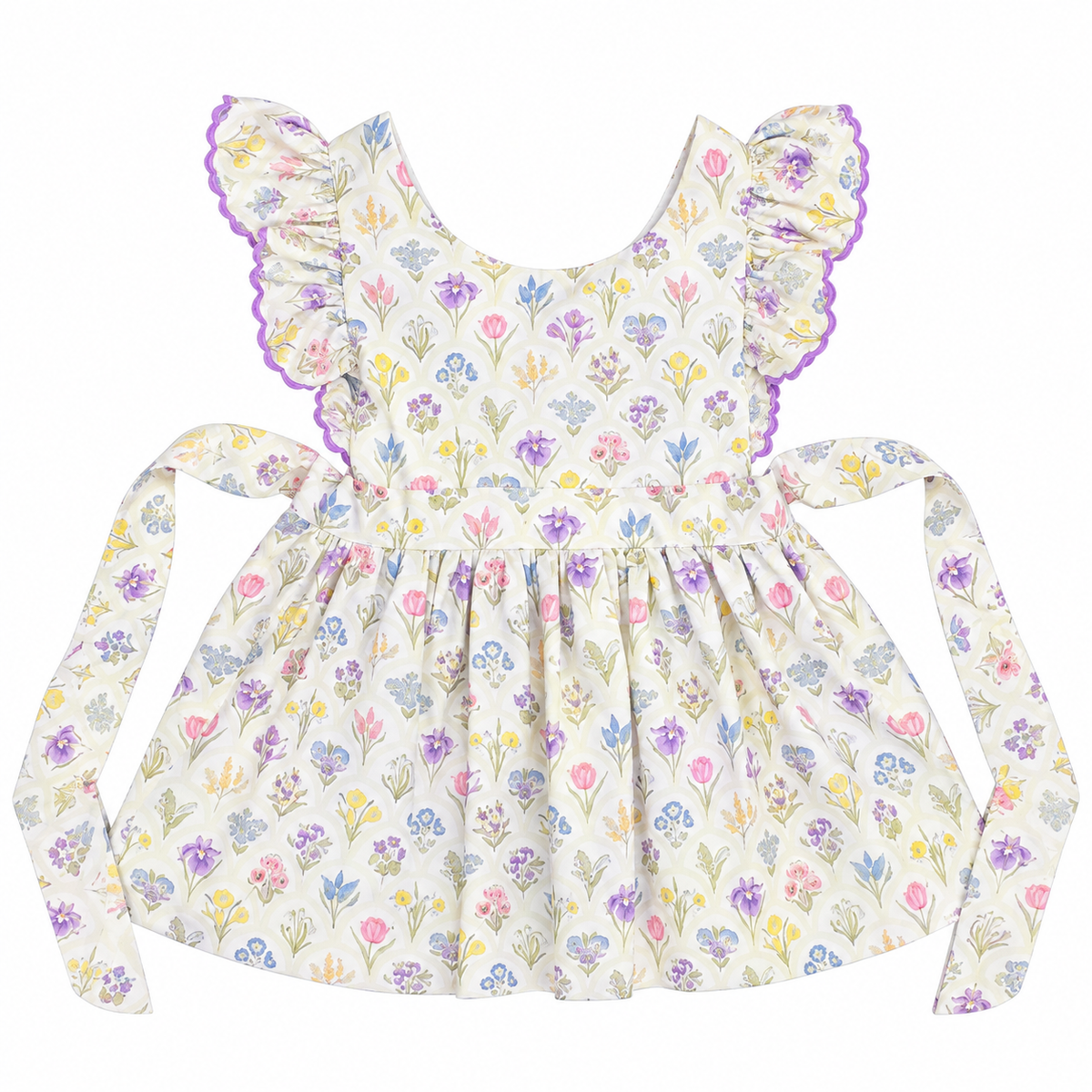 18M Smockingbird Floral Dress