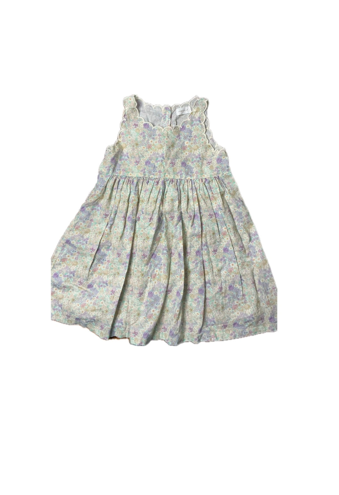 3Y Jamie Kay Floral dress with Scallop Neckline