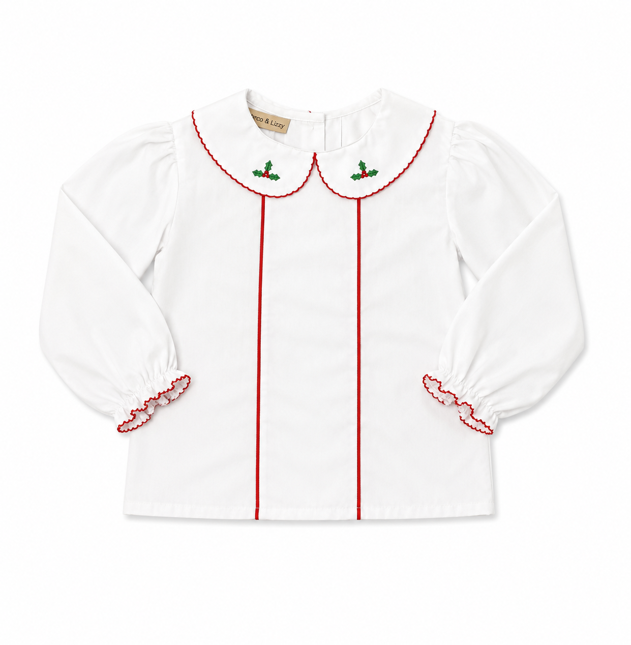 Marco & Lizzy Classic Christmas Blouse