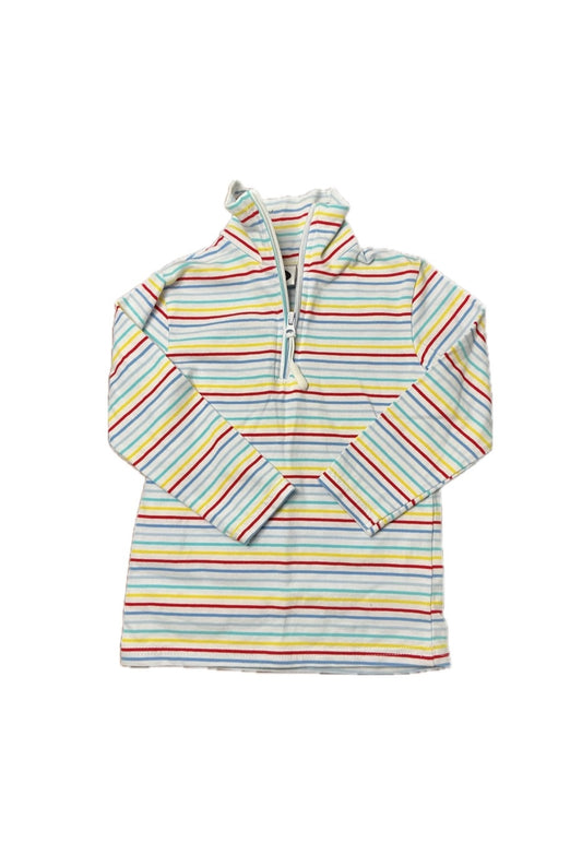 2T PBJ Striped 1/4 Zip