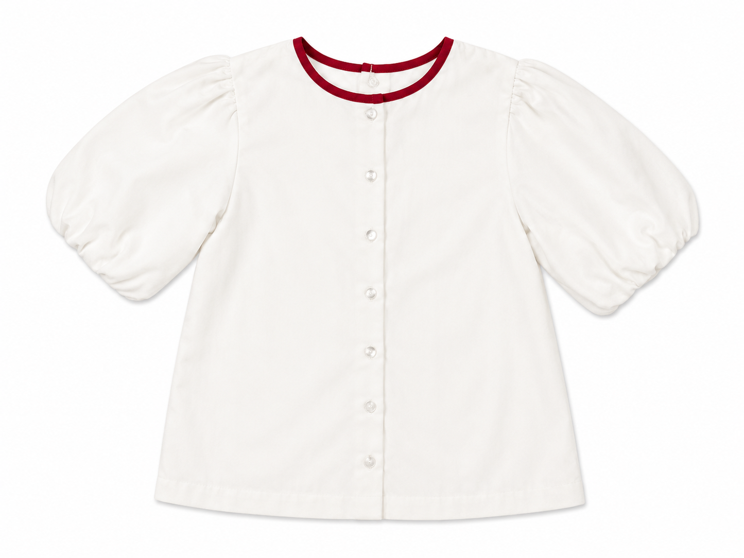 12 Set Proper White Velvet Harper Blouse