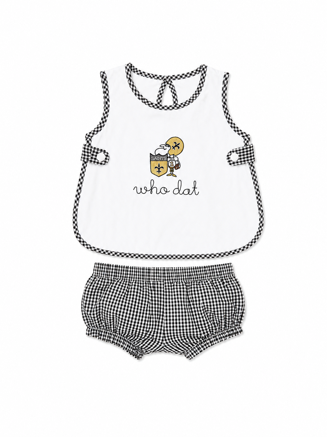 24M Who Dat Tab Diaper Set
