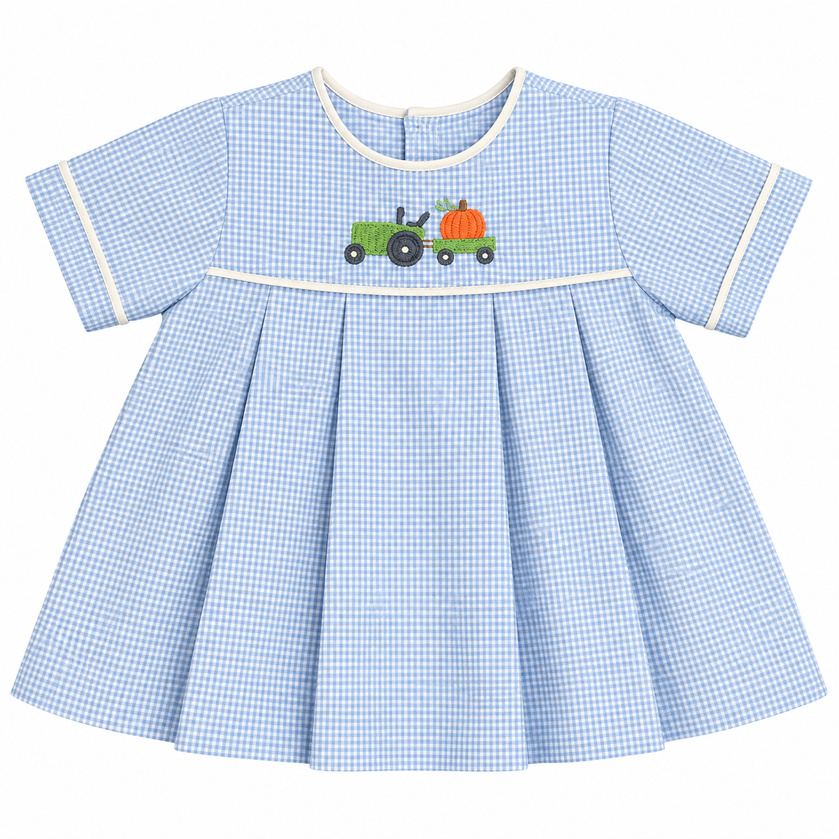 24M Baby Sen Pumpkin and Tractor Top