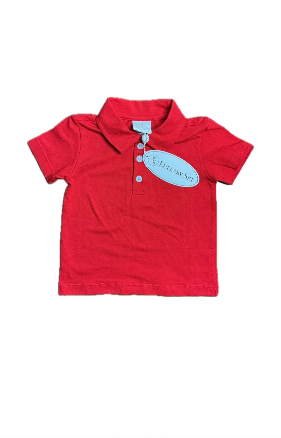 12M Lullaby Set Raleigh Red Parker Polo