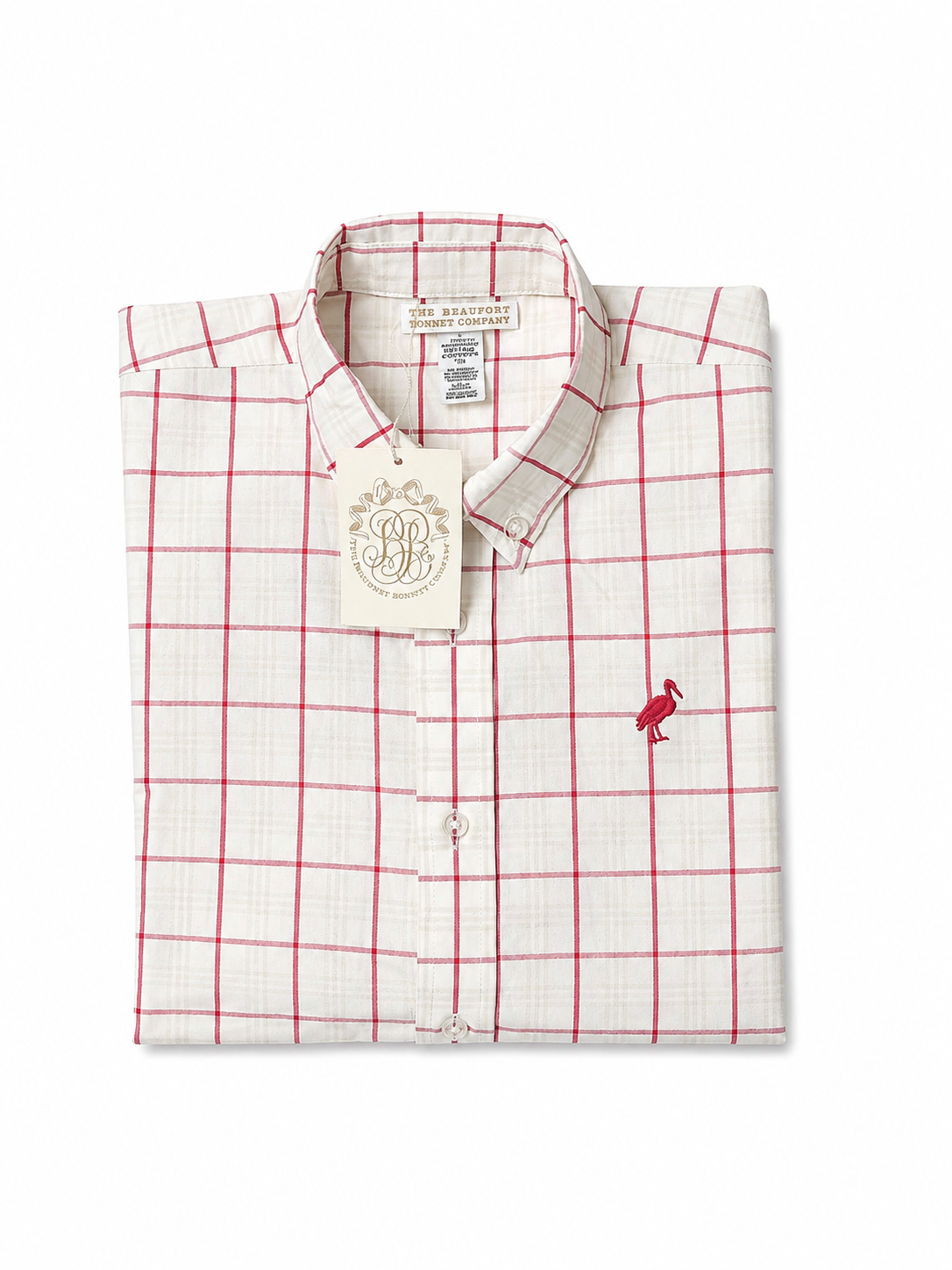 12 TBBC Dean’s List Dress Shirt in Richmond Red