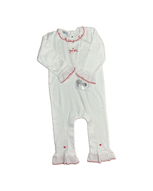 18M Magnolia Baby Love You Ruffles and Polka Dots