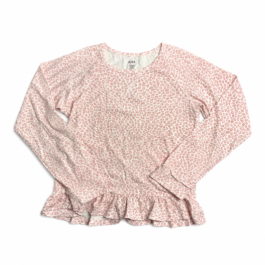 12 Be Elizabeth Pink Cheetah Top