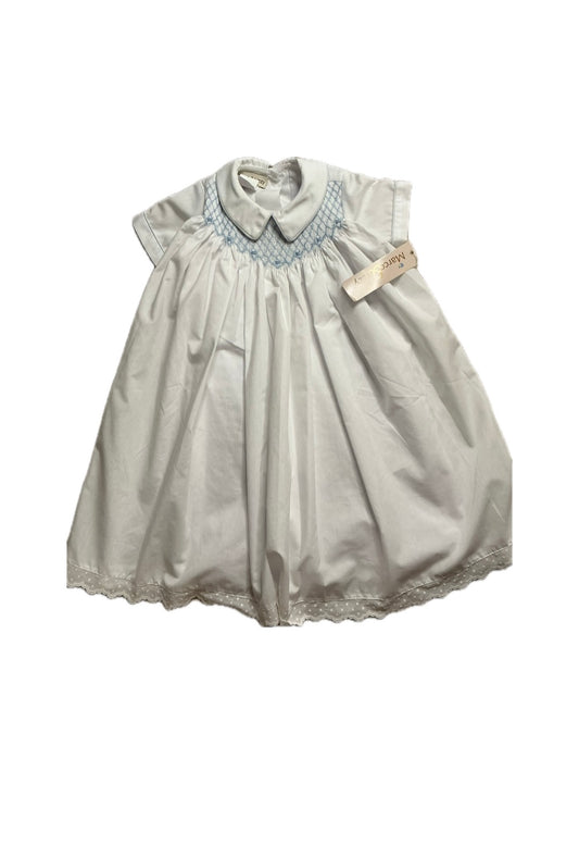Marco & Lizzy Blue Smocked Daygown