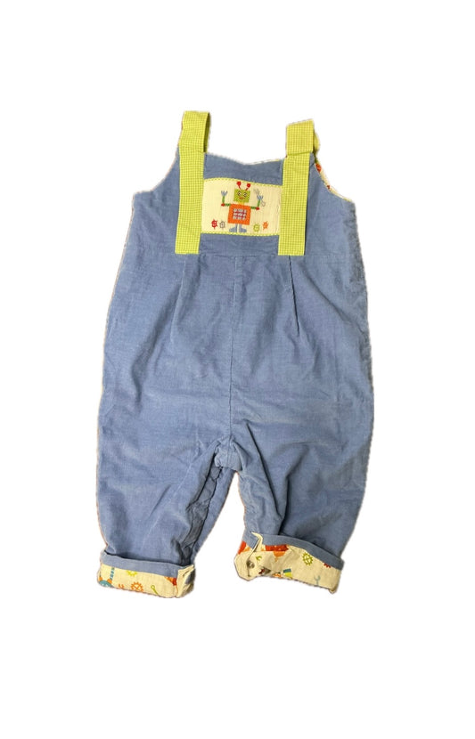 12-18M Beaux et Belles Robot Smocked Longall