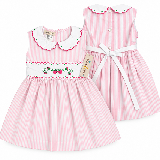 Marco and Lizzy Classic Strawberries Dress