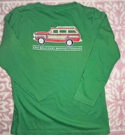 L (8-10) TBBC Wagoneer LS Tee