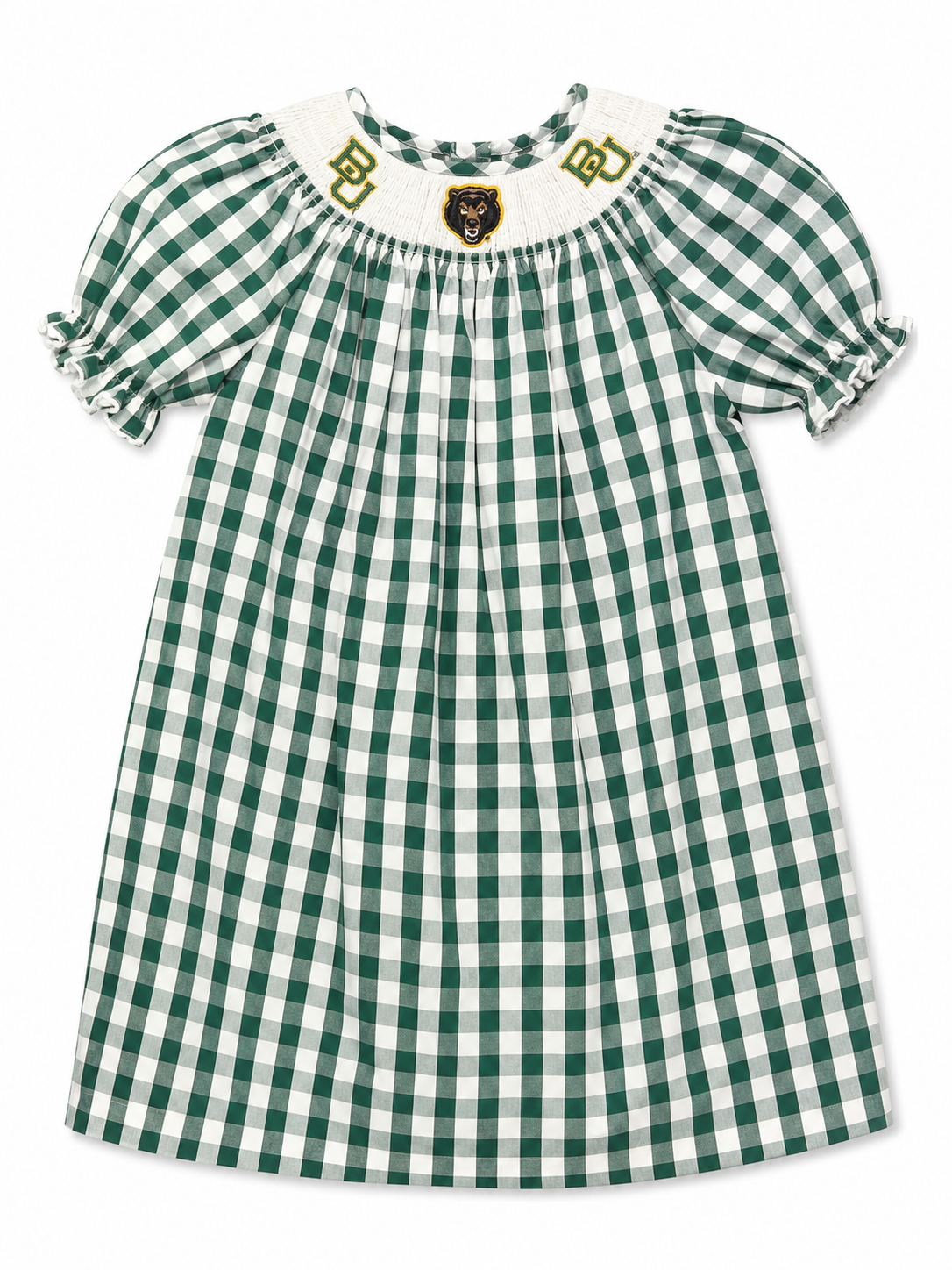 5 Viva Le Fete Baylor University SMOCKED dress