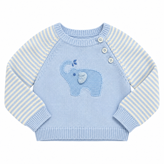 18M Zubels Elephant Knit Sweater