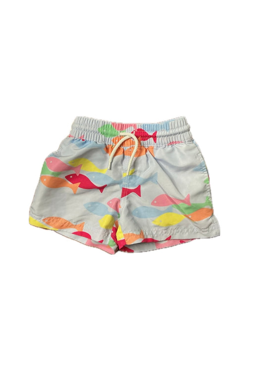 18/24M TBBC Tortola Swim Trunks in French Leaves Fishies