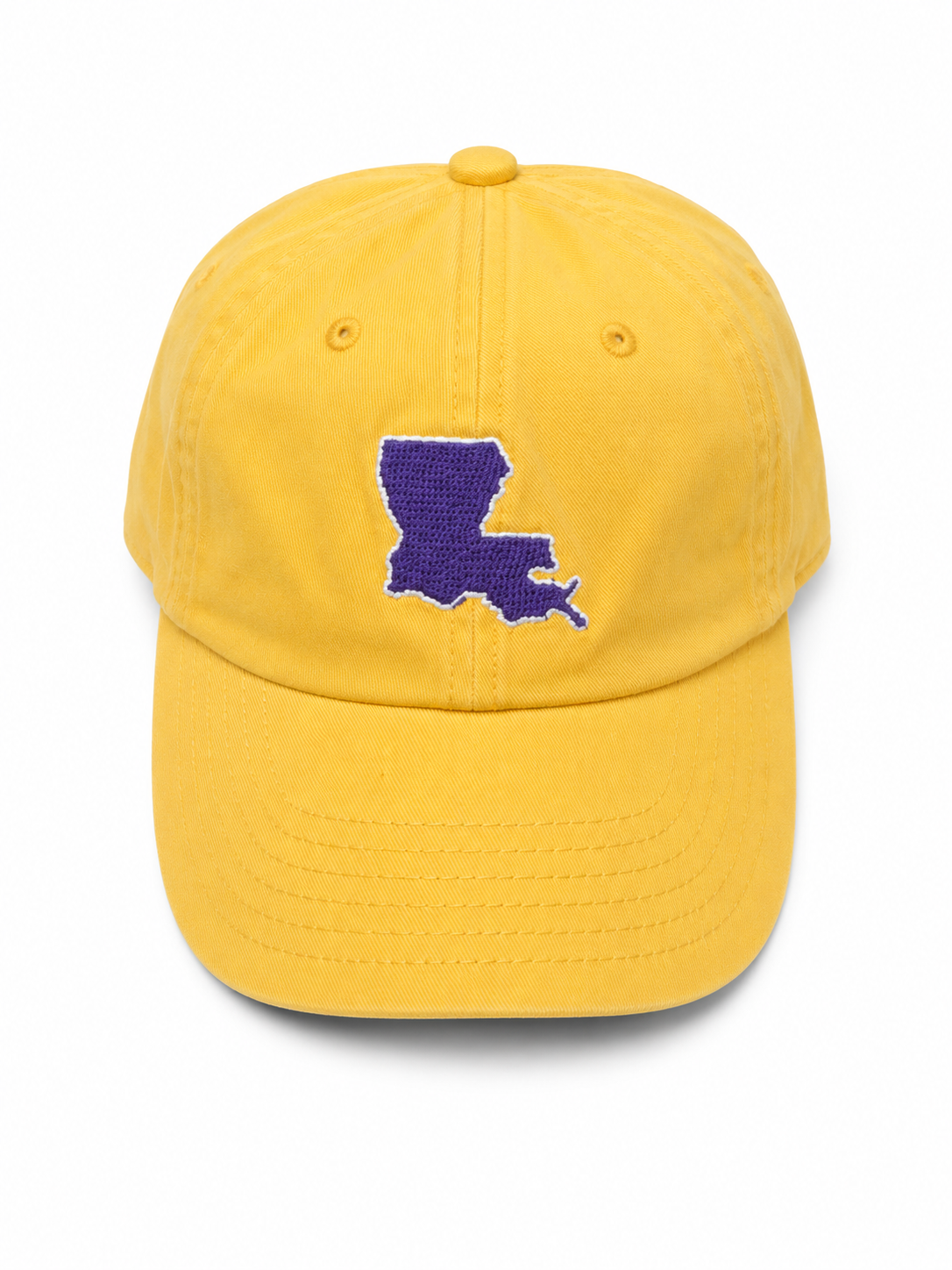 Louisiana Purple/ Yellow Hat