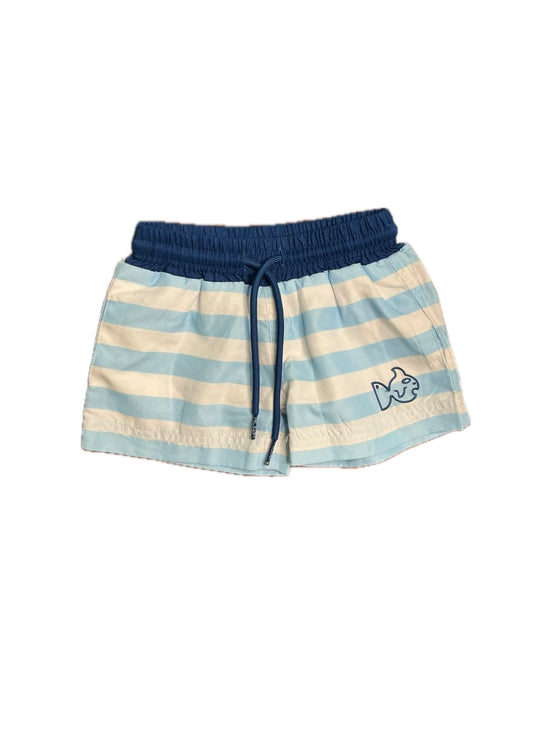 6M Prodoh blue/white Striped Swim Trunk