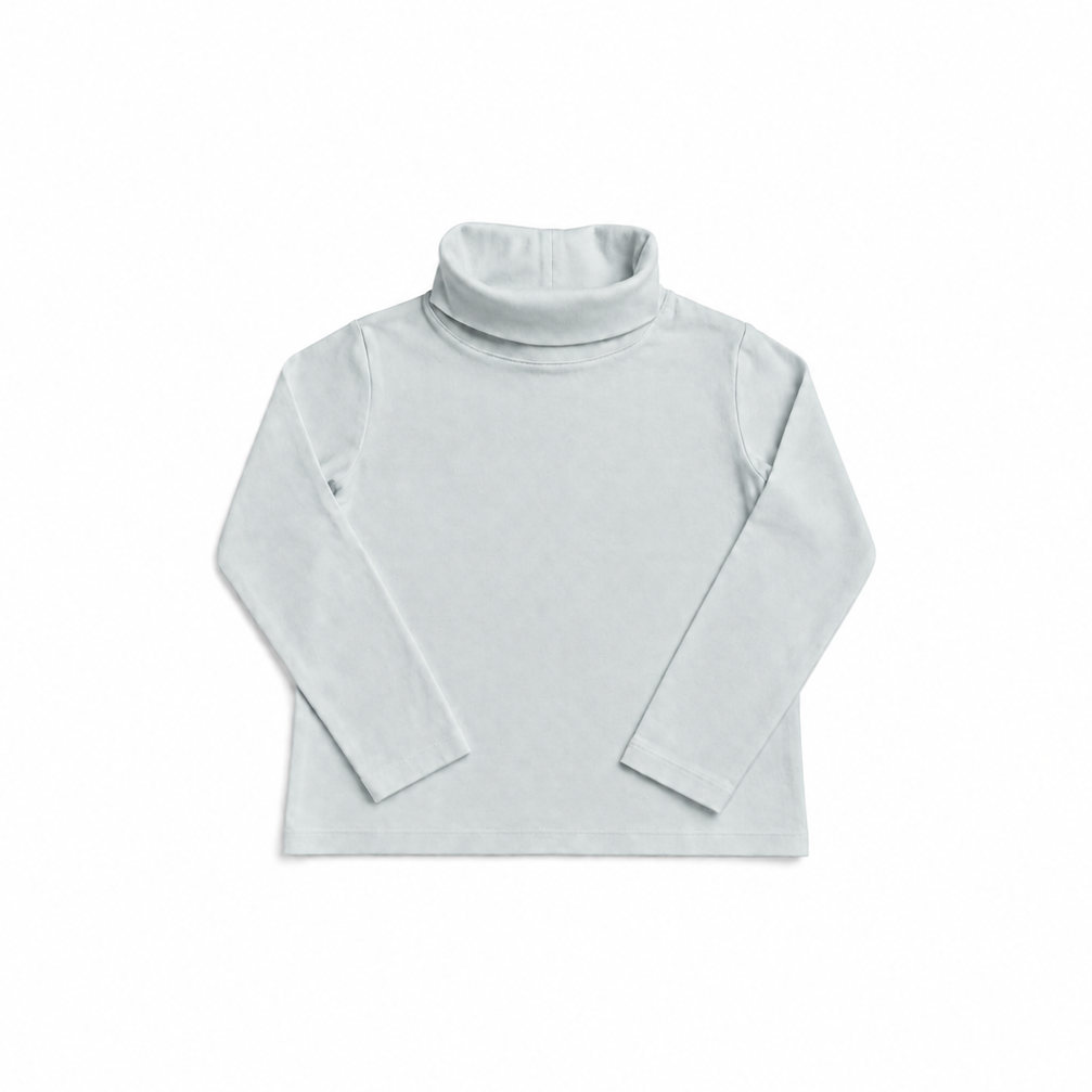6 Tatum Turtleneck in Buckhead Blue