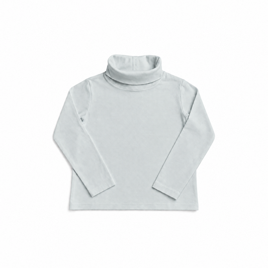 6 Tatum Turtleneck in Buckhead Blue