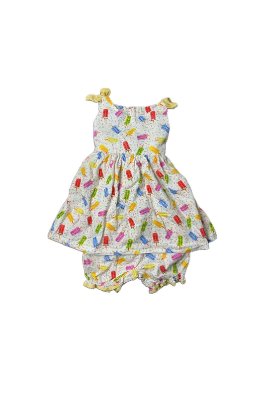 3T Lulu Bebe Popsicle Bloomer Set