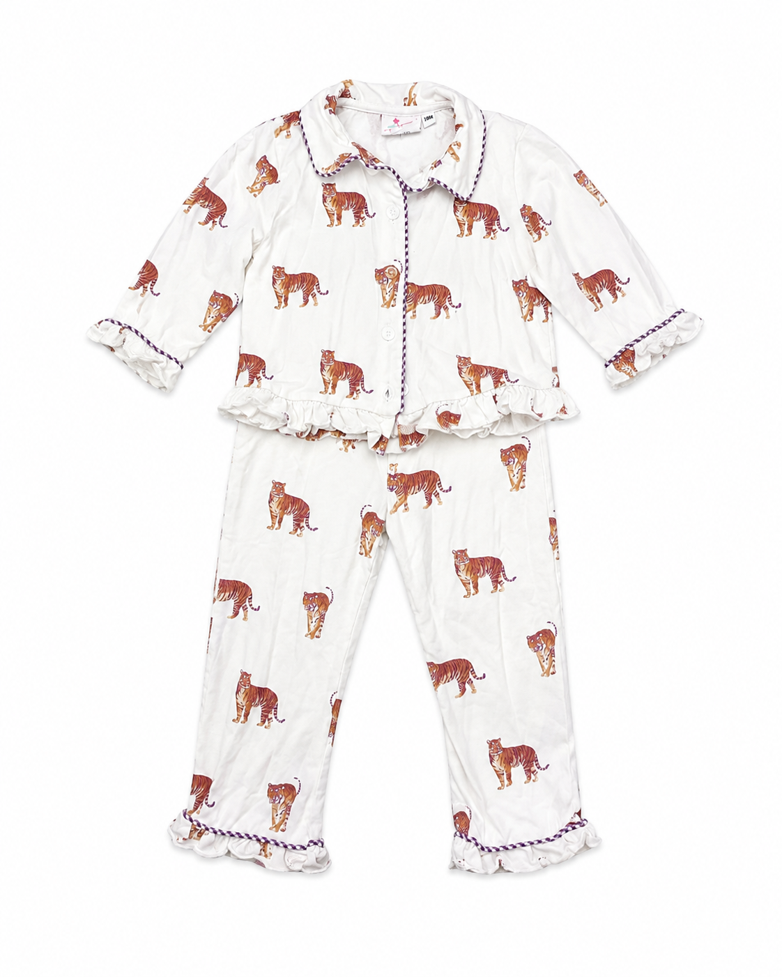 18M Little Louanne Tiger Pj Pant Set