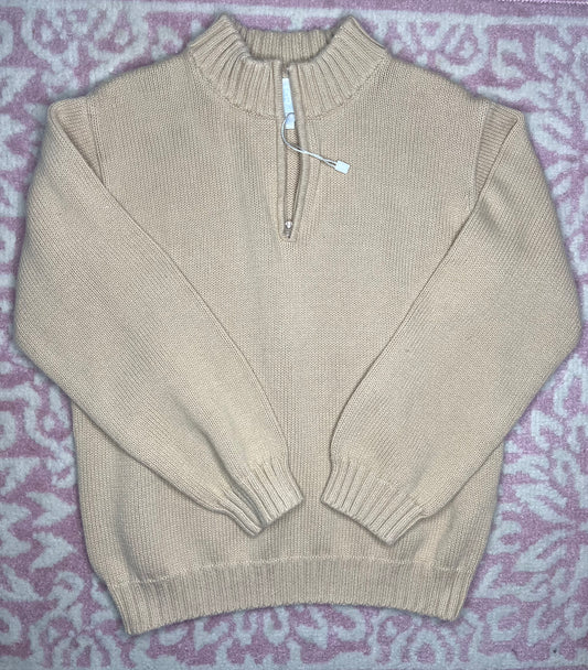 8 Little English Zip up Sweater
