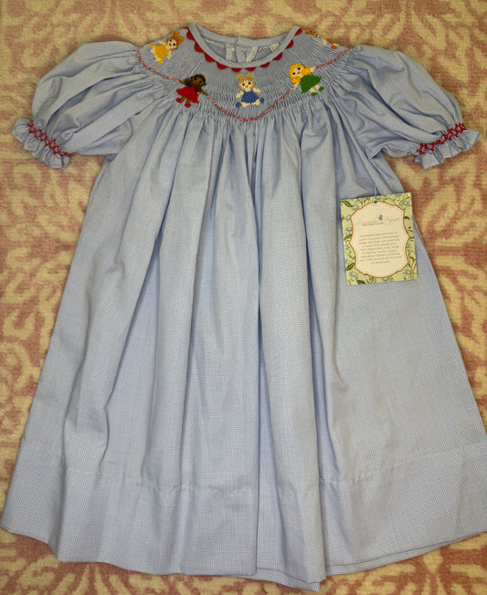 2T Remember Nguyen Savannah Bishop Dress in Girls Jumping Rope Back To School