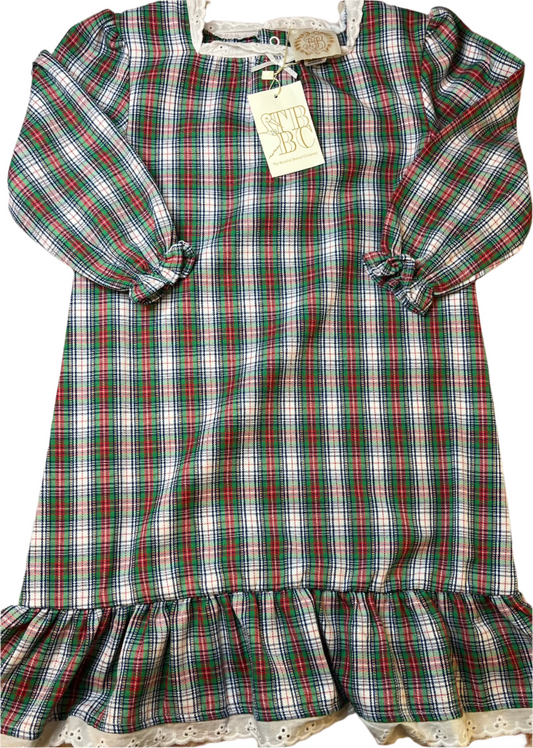 4T TBBC Holiday Plaid Nottingham Nightgown