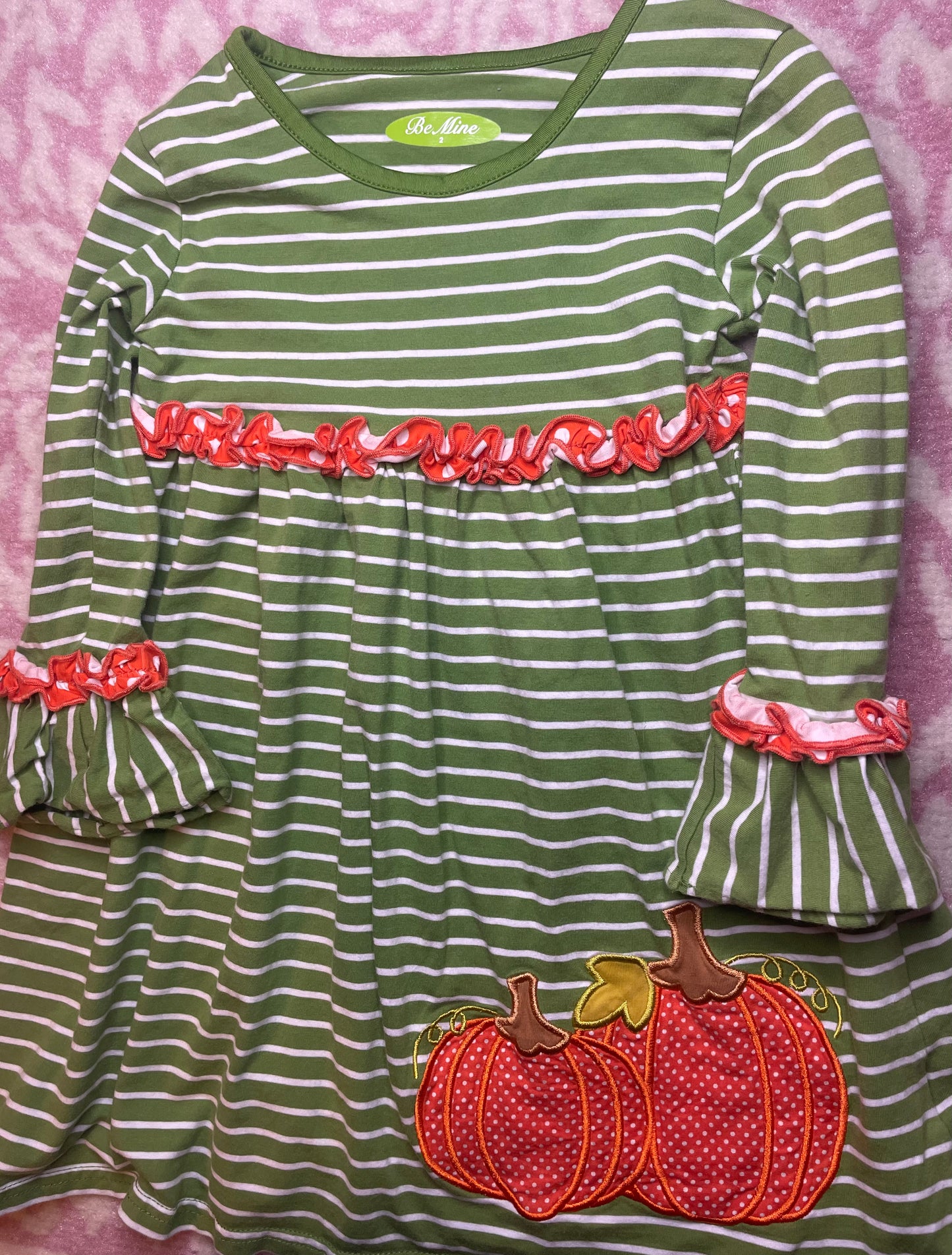 Sz 2 Be Mine Pumpkin Dress