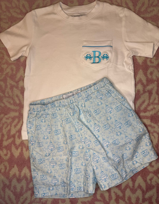 4T Lilah Hayes “B” mono beach short set