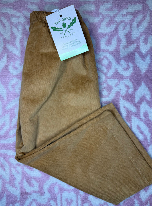 3Y The Oaks Camel Cord Pants