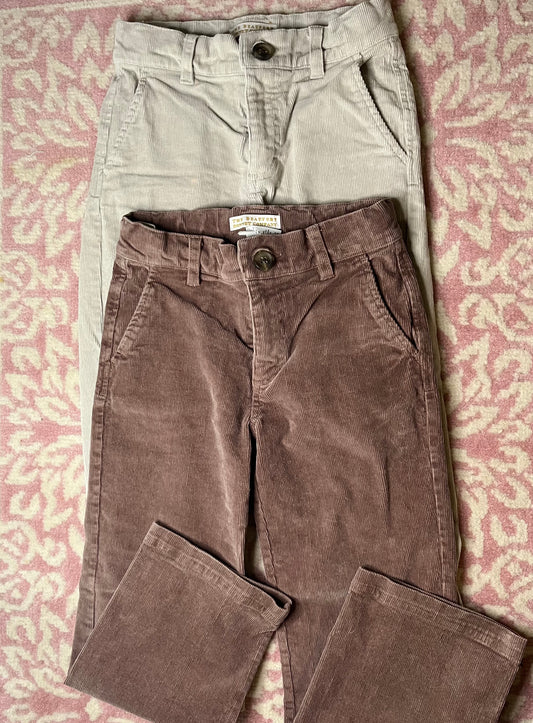 Sz 6 TBBC Prep School Pants in Corduroy Bundle