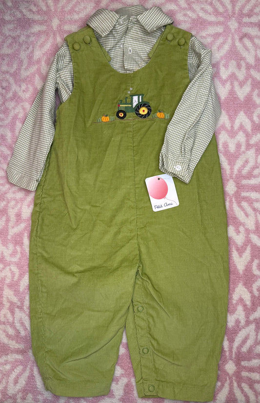 12M Petite Ami Pumpkin & Tractor Longall Set