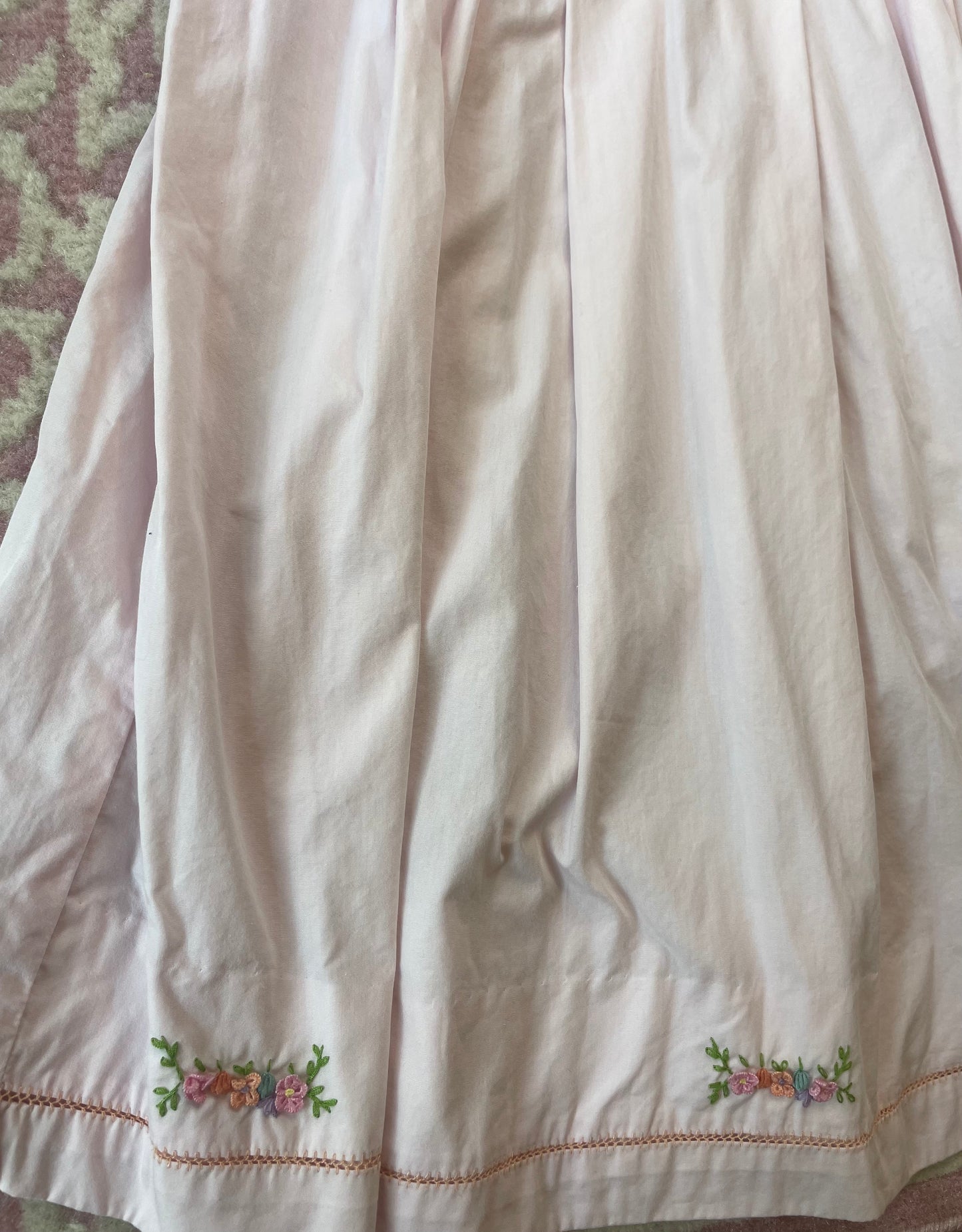 Sz 6 Sophie & Lucas Pumpkin Floral Dress