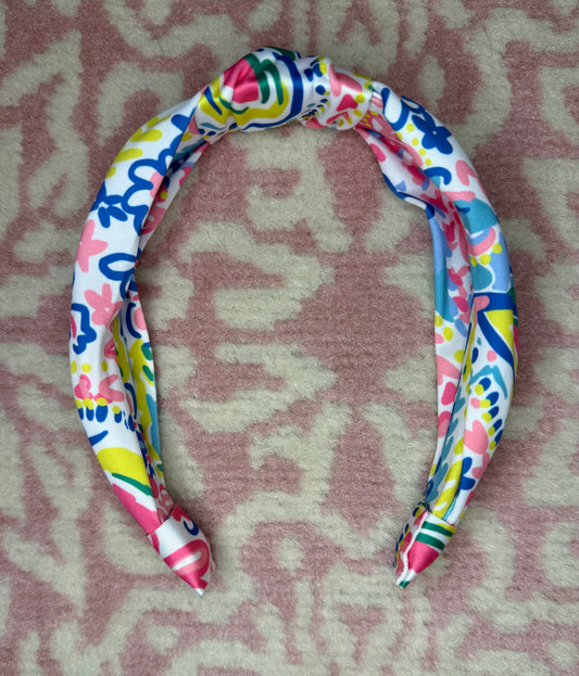 Azarhia Neon Flowers Headband