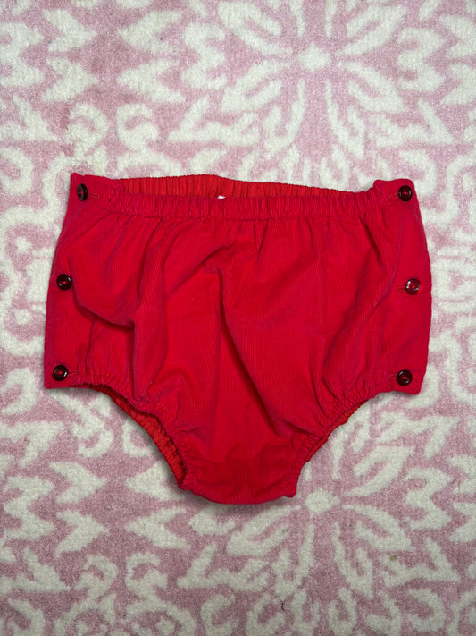 18M Little English Red Cord Diaper Cover