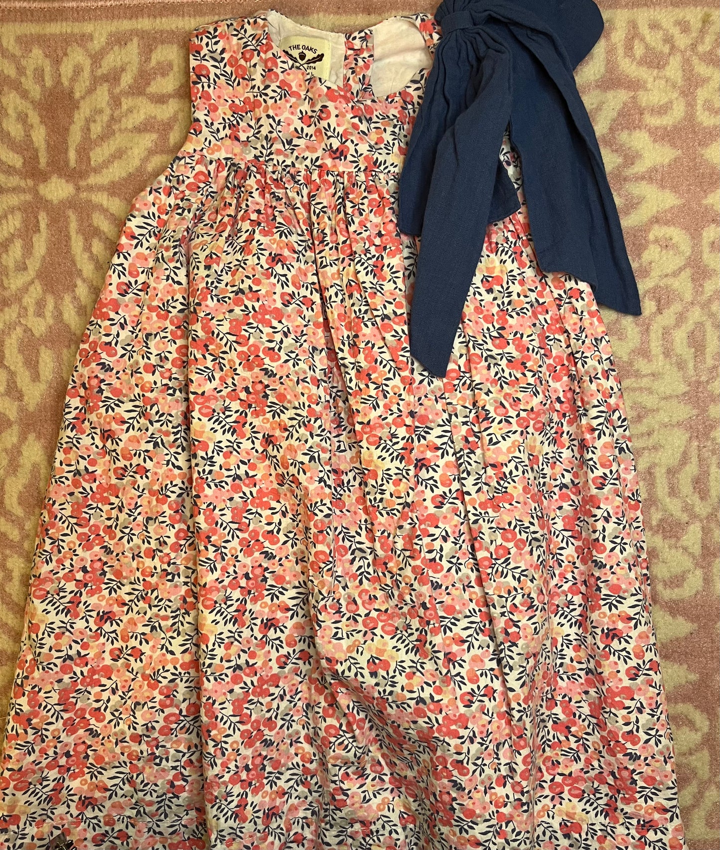 4 The Oaks Floral Dress with Bow Shoulder