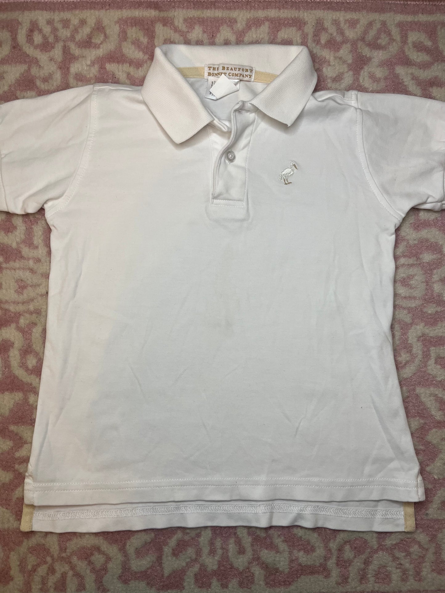 4T TBBC Prim and Proper Polo in Worth Avenue White