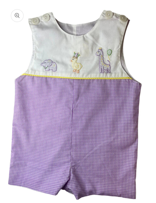 18M Baby Sen Mardi Gras Animals Jon Jon