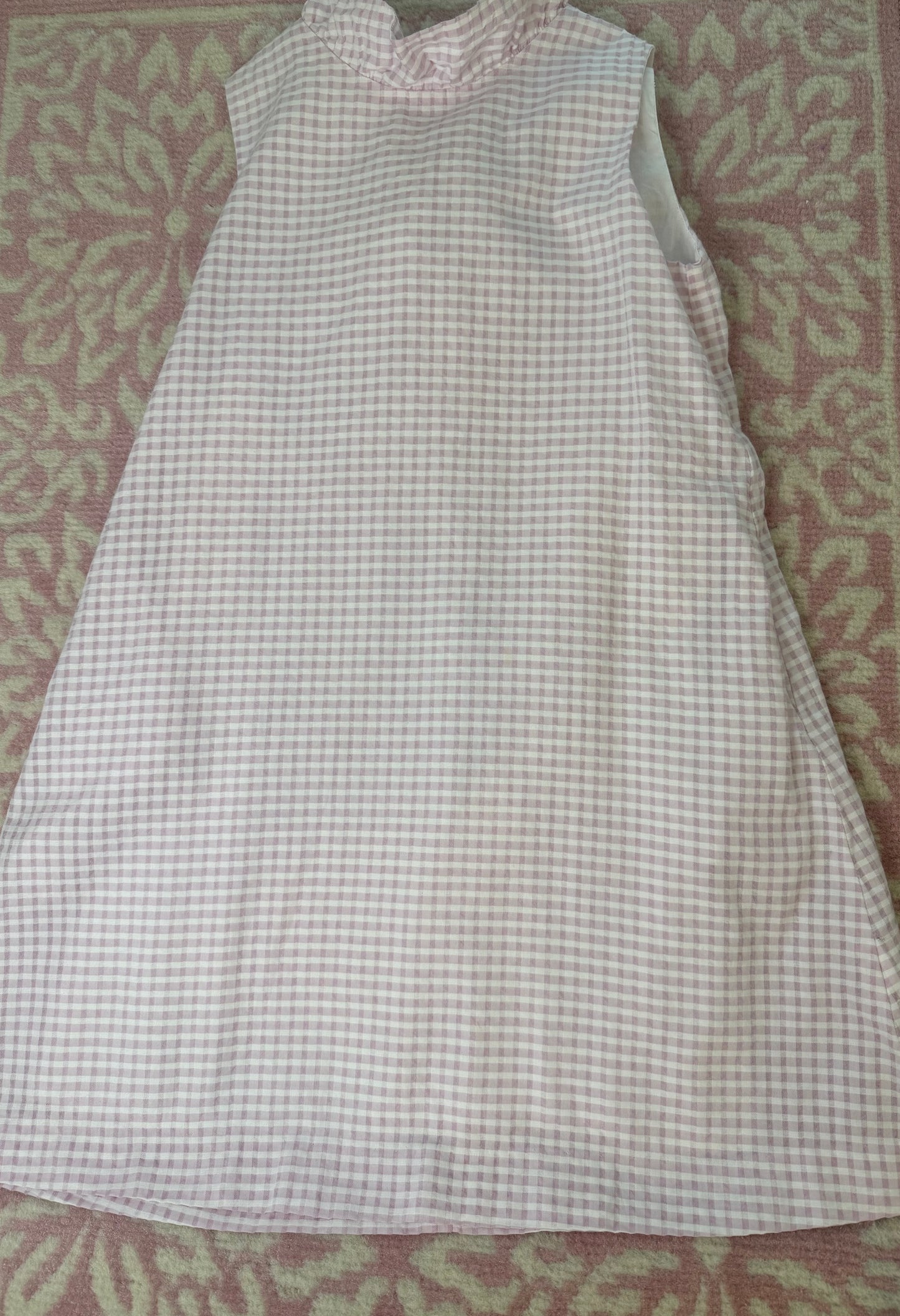 Sz 10 Gabby Lavender Gingham Dress