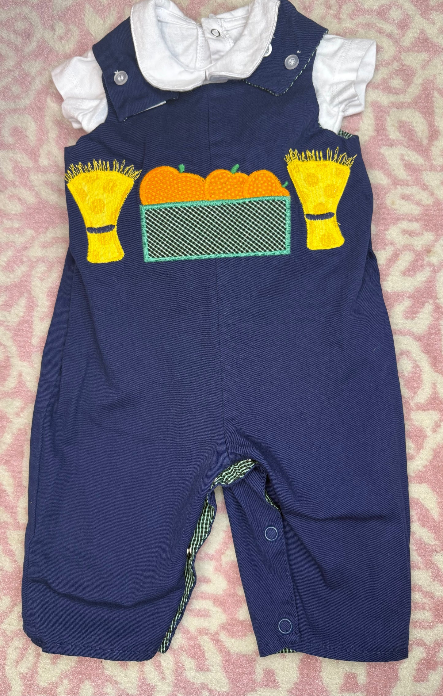 3M Bailey Boys Reversible Duck + Pumpkin Longall