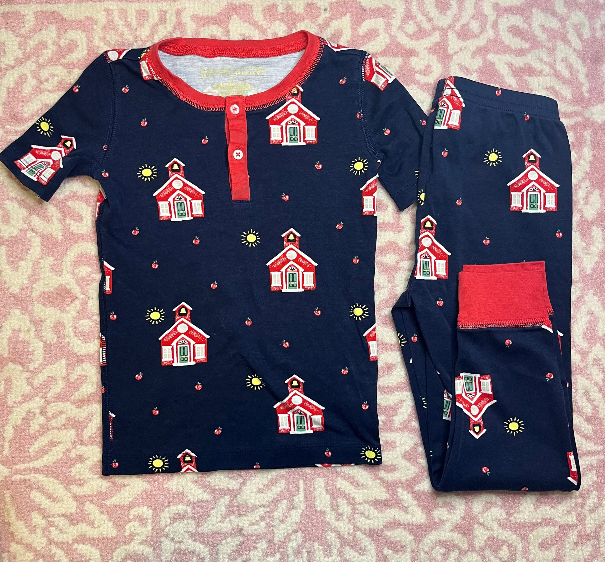 3T TBBC Suttons Short Sleeve Set in Happy little School – My Little ...