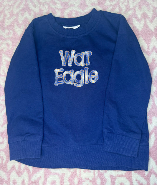 2T PBJ War Eagle Sweatshirt