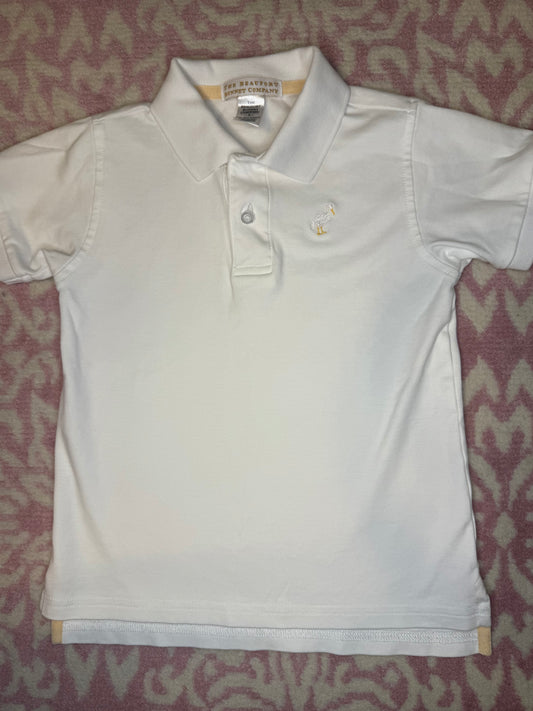 Sz 5 TBBC Prim & Proper Polo Worth Avenue White