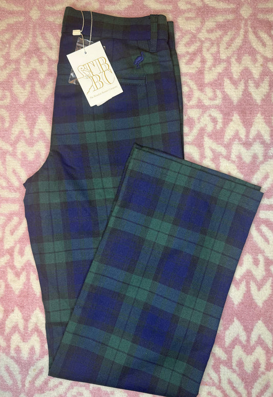 Sz 12 Prep School Pants Berwick Black Watch
