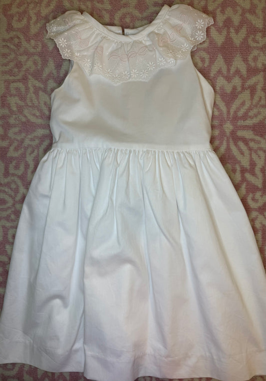 Sz 5 Susanne Lively Bow + Daisy Collar Dress