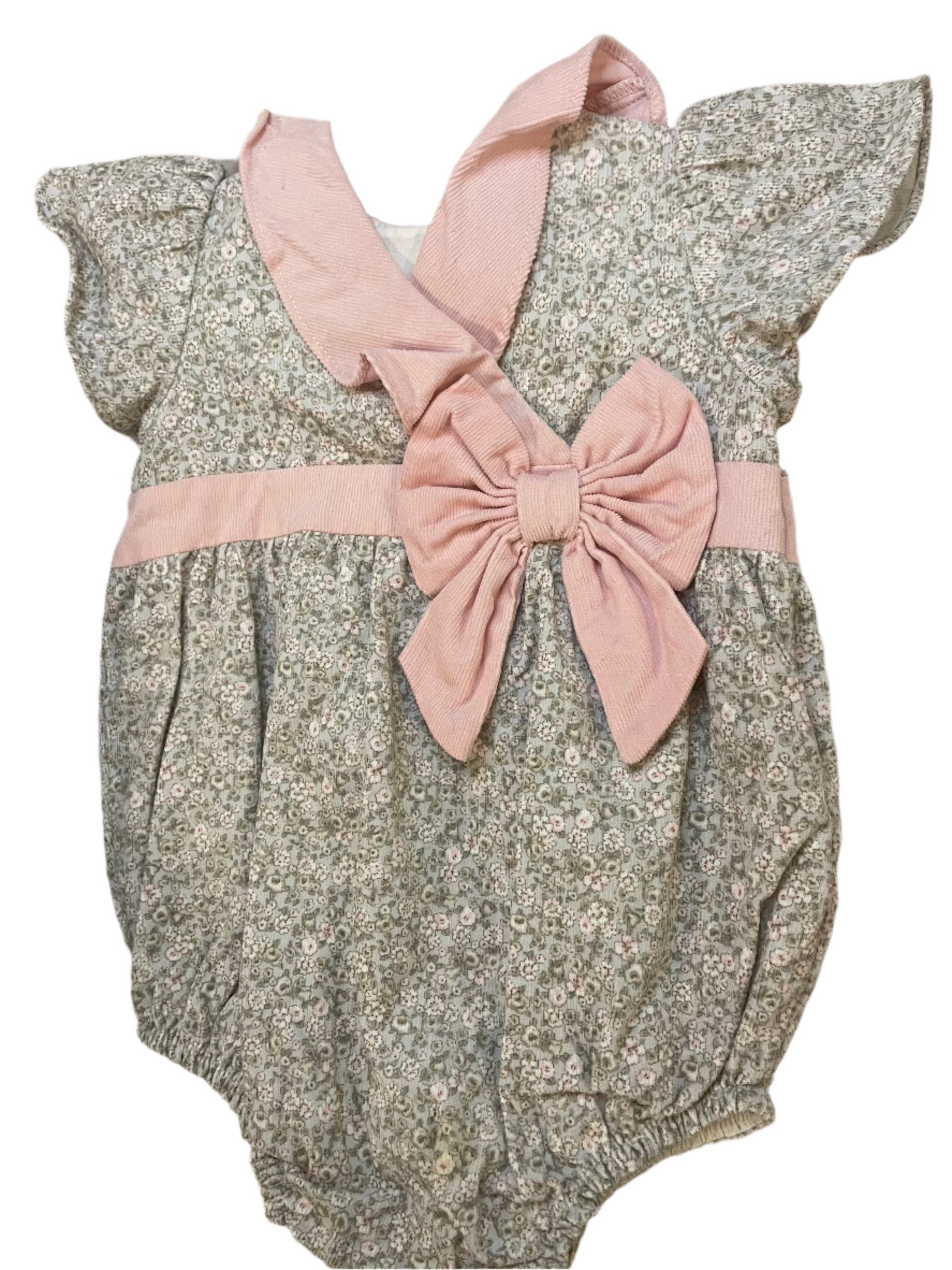 6M Dondolo Floral Cord Bubble w/ Bow Detail on Back