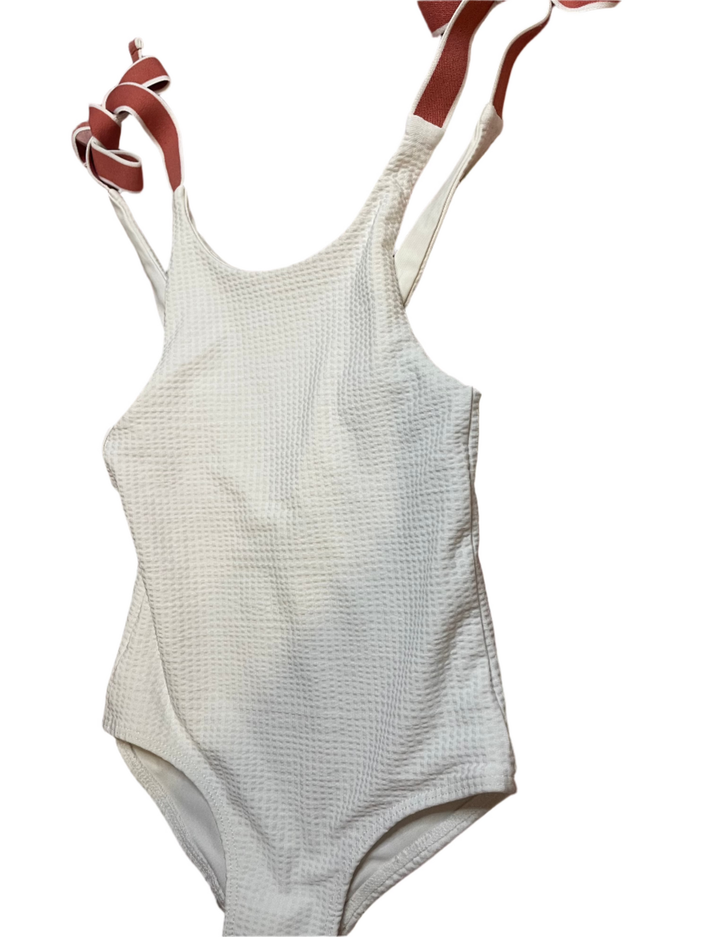 Sz 2T Minnow White One Piece