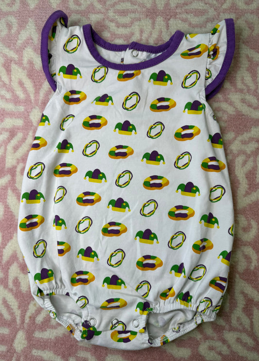 9M Jelly Bean Mardi Gras Knit Bubble